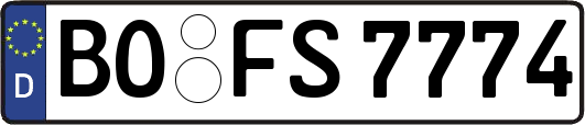 BO-FS7774