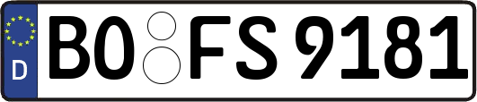 BO-FS9181
