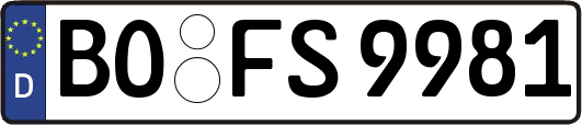 BO-FS9981