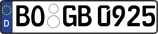 BO-GB0925