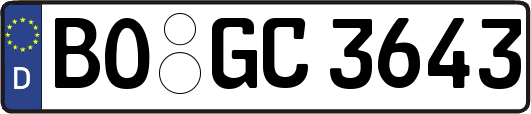 BO-GC3643