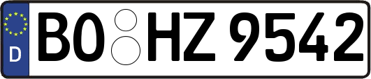BO-HZ9542