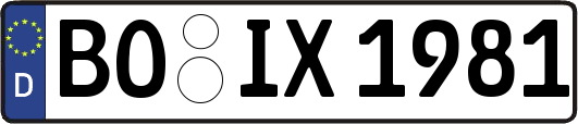 BO-IX1981
