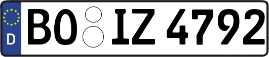 BO-IZ4792
