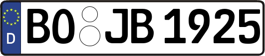 BO-JB1925