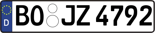BO-JZ4792