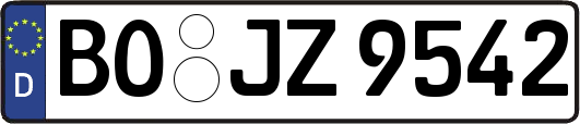 BO-JZ9542