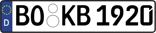 BO-KB1920