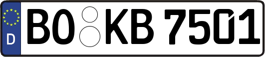 BO-KB7501