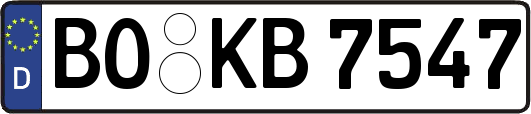 BO-KB7547