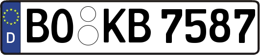 BO-KB7587