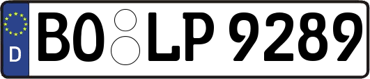 BO-LP9289