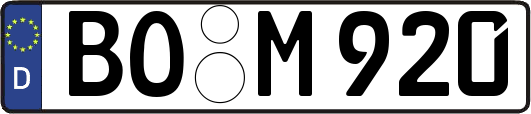 BO-M920