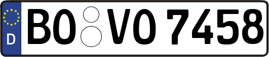 BO-VO7458
