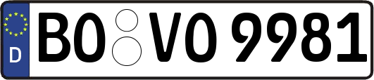 BO-VO9981