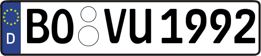 BO-VU1992