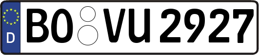 BO-VU2927