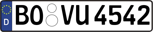BO-VU4542