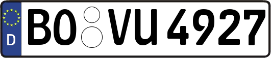 BO-VU4927