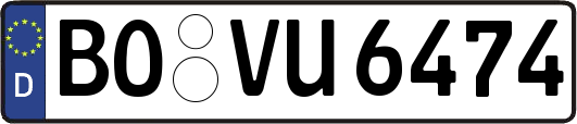 BO-VU6474