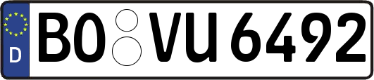 BO-VU6492