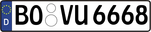 BO-VU6668