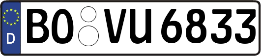 BO-VU6833