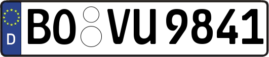 BO-VU9841