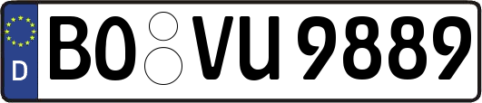 BO-VU9889