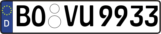 BO-VU9933