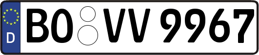 BO-VV9967