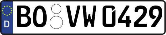 BO-VW0429