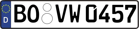 BO-VW0457