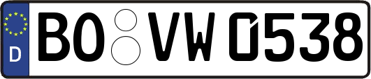 BO-VW0538