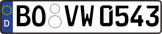 BO-VW0543