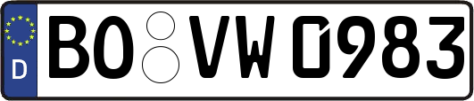 BO-VW0983