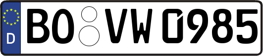 BO-VW0985