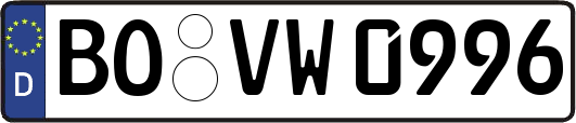 BO-VW0996