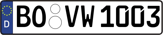 BO-VW1003