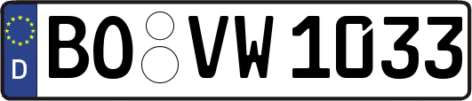 BO-VW1033