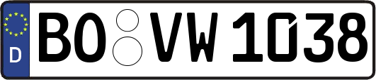 BO-VW1038