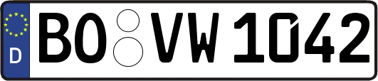 BO-VW1042
