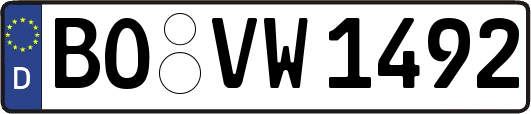 BO-VW1492