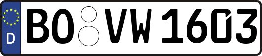 BO-VW1603