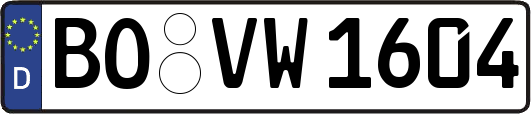 BO-VW1604