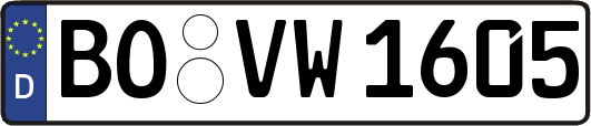 BO-VW1605