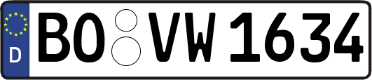 BO-VW1634