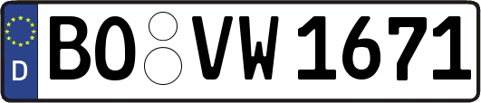 BO-VW1671