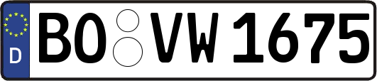 BO-VW1675