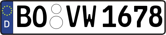 BO-VW1678